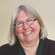 Sue Badger winner of the award in 2012.