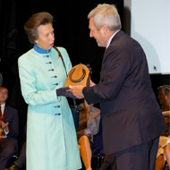 HRH The Princess Royal receives the award