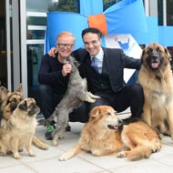 Noel Fitzpatrick and Chris Evans