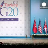 Cats onstage at the G20 Summit