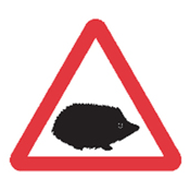 New road sign to protect small wildlife