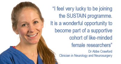 Clinician selected for leading female researcher development programme