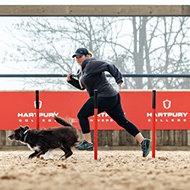 Hartpury unveils new equine and canine research arena 