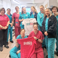 Fundraising challenge for PDSA hospital team