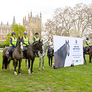 Famous faces ride to Parliament to demand action