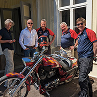Motorbiking vets raise thousands for Ukraine