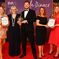 Dr Henry Lamb awarded BVA's Young Vet of the Year