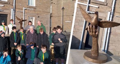 WWII pigeon who saved aircrew honoured with statue