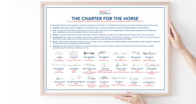 Equine groups sign new welfare charter