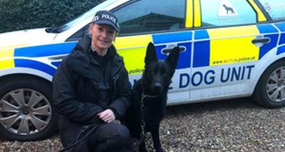 Charity lends a paw to former police dog