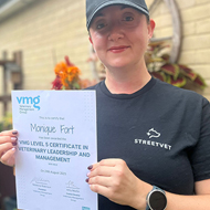 StreetVet team members achieve leadership qualifications