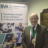 Sam Strain elected as BVA's NI president
