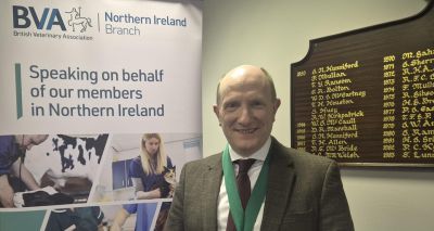 Sam Strain elected as BVA's NI president