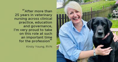 Kirsty Young elected as RCVS VN Council chair