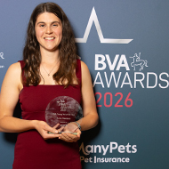 Anna Hewison named Young Vet of the Year 2026