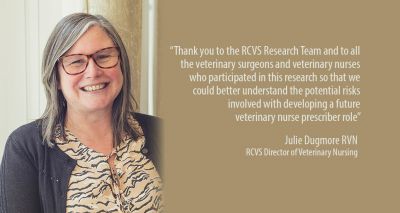 RCVS considers new vet nurse prescriber role